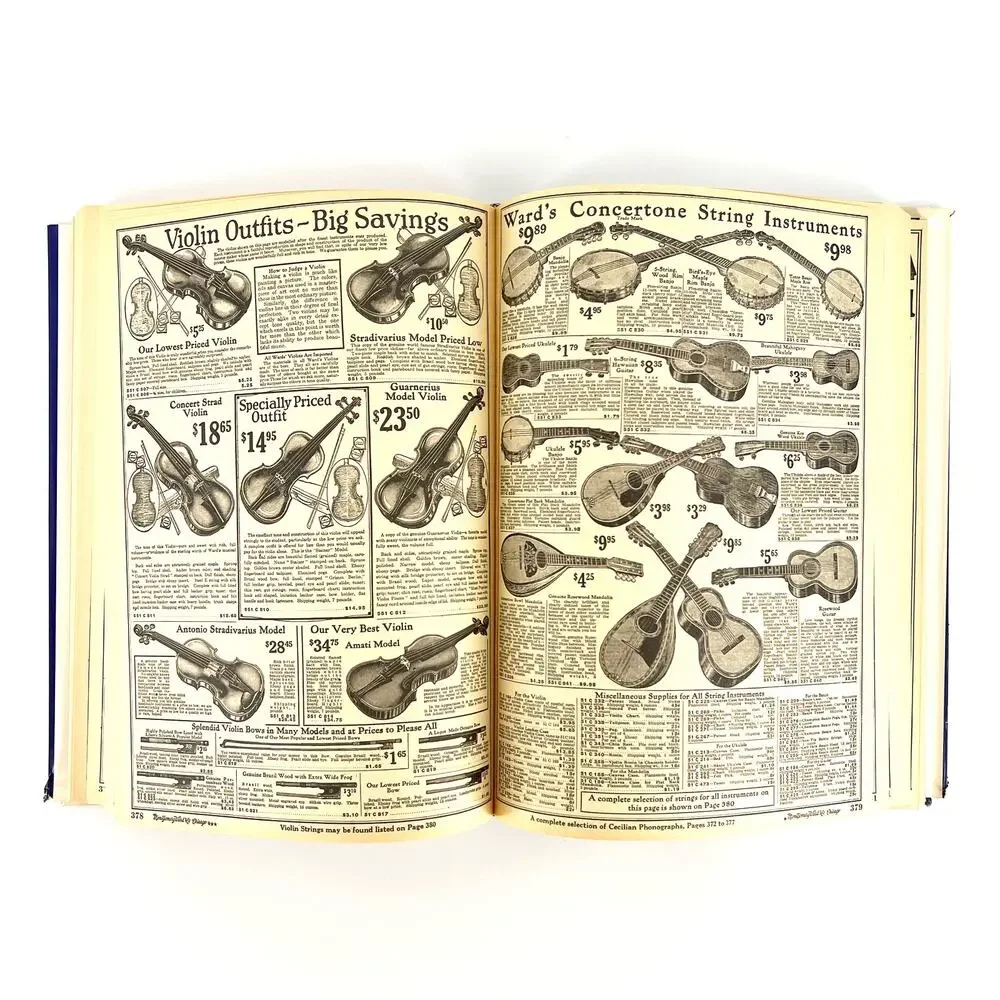 1922 Montgomery Ward Catalog Golden Jubilee hardback book 1969 printing